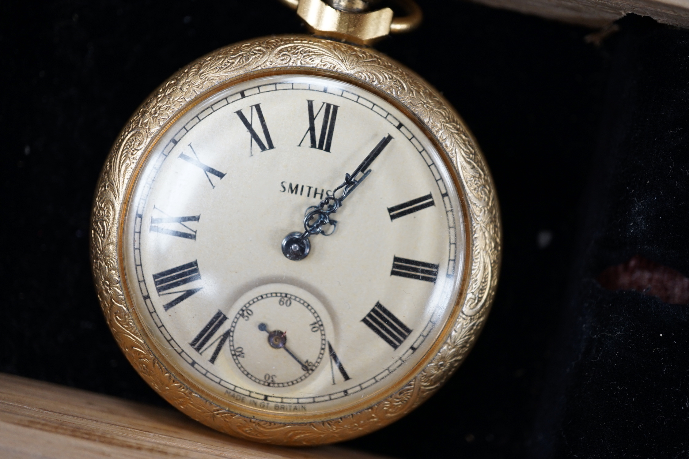 Eight assorted base metal pocket watches including Longines and Acme Lever.